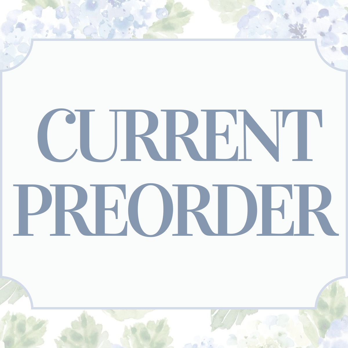 Current Preorder (ETA Feb.)