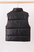 Black mom&me puffer vest