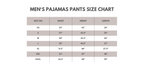 Blue santa print dad pajama pants