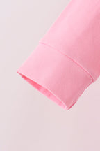 Pink Milk Cookies Ruffle Top