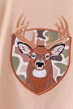 Camo Deer Applique Romper