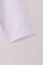 Blue train embroidery top