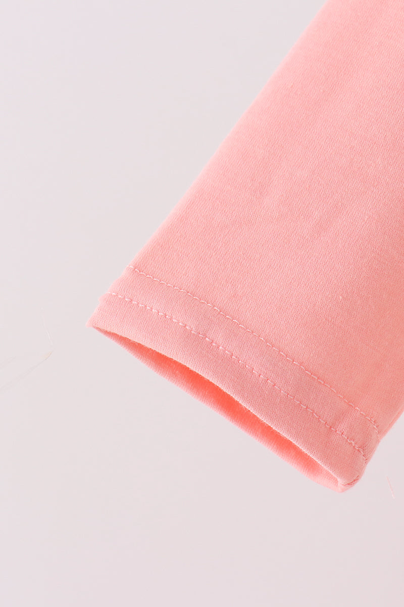 Pink gingerbread sequin tulle bubble