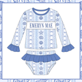 PO7: Coastal Cutie Rash Guard Girls