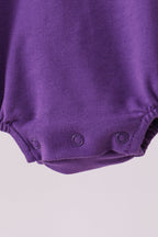 Premium Purple LSU Go Team embroidery bubble