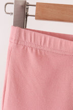 Pink scalloped bell pants