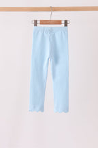 Sky scalloped leggings
