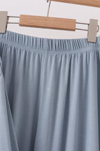 Blue bamboo mom pajama set – view 4