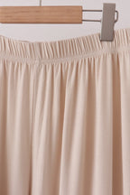 Beige bamboo mom pajama set – view 3