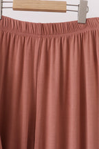 Dusty rose bamboo mom pajama set – view 3