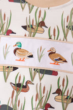 Duck embroidery bubble