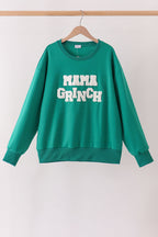 Green Grinch French Knot Mom&me Top