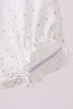 Pink Castle Applique Ruffle Bubble