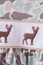 Hunting Deer Embroidery Bloomer Set