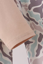 Hunting Deer Embroidery Pants Set