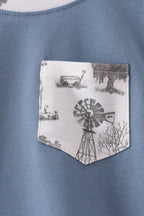 Blue Farm Pocket Bubble