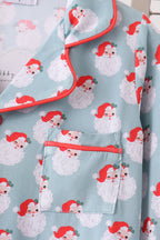 Sage santa claus bamboo pants set