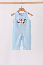 Blue plaid deer reversible jonjon