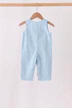 Blue plaid deer reversible jonjon