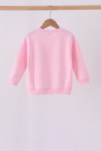 Pink christmas tree sweatshirt