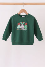 Forest christmas tree sweatshirt